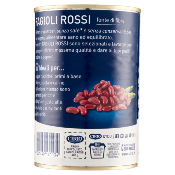 Cirio Fagioli Rossi 400 g