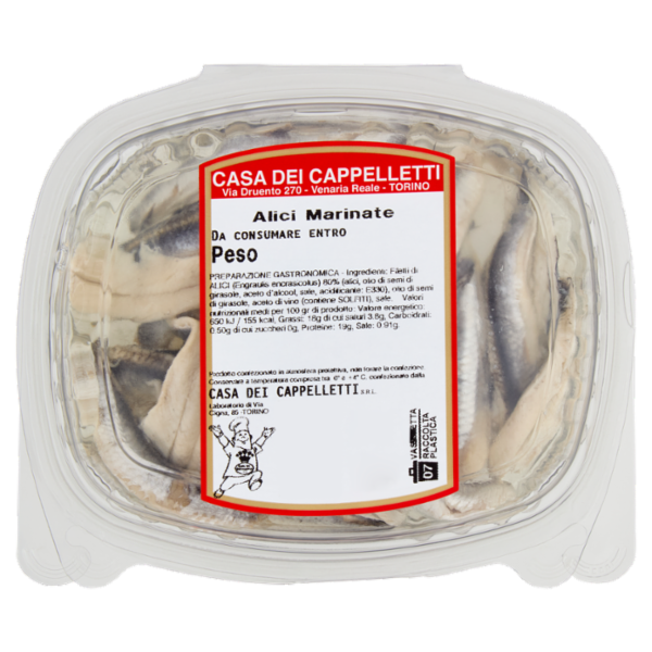 Casa dei Cappelletti Alici Marinate 150 g