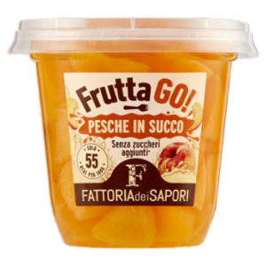 Fattoria Dei Sapori Frutta Go! Pesche In Succo 200 g