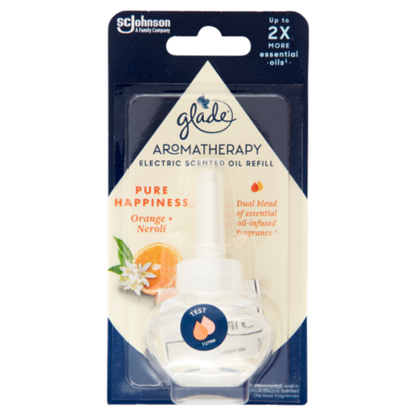 Glade Aromatherapy Liquido Elettrico Ricarica Pure Happiness 20ml