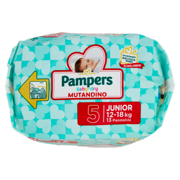 Pampers Baby-dry Mutandino Junior 13 pz