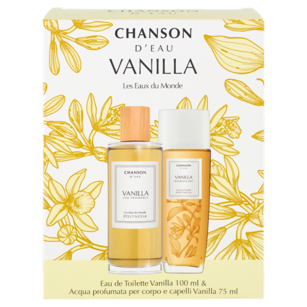 Chanson d'Eau Xmas25 Femminile Eau de Toilette 100 ml + Body Mist 75 ml Vanilla