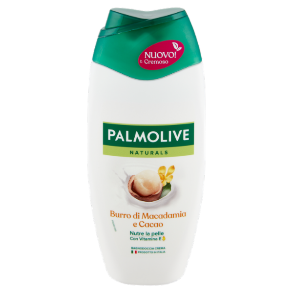 Palmolive bagnoschiuma Naturals Macadamia e Cacao idratante 220 ml