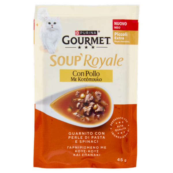 PURINA GOURMET Soup Royale con Pollo 45g