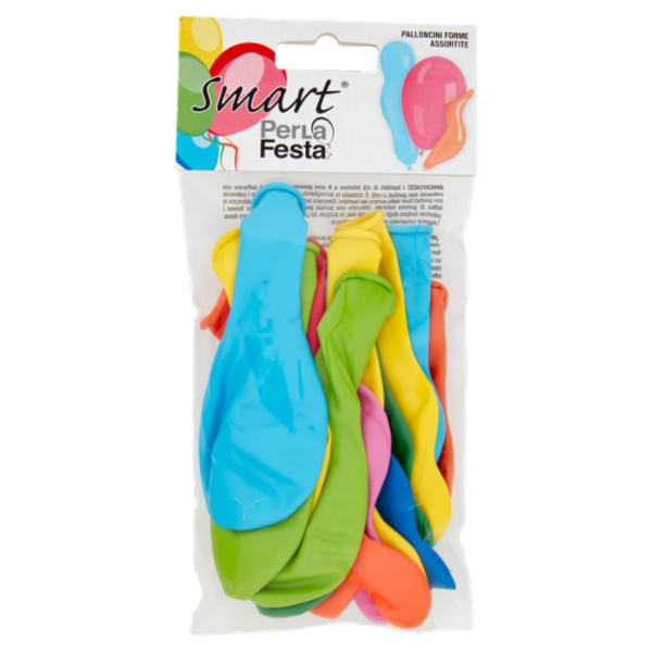 Smart PerLa Festa Palloncini Forme Assortite 18 pz