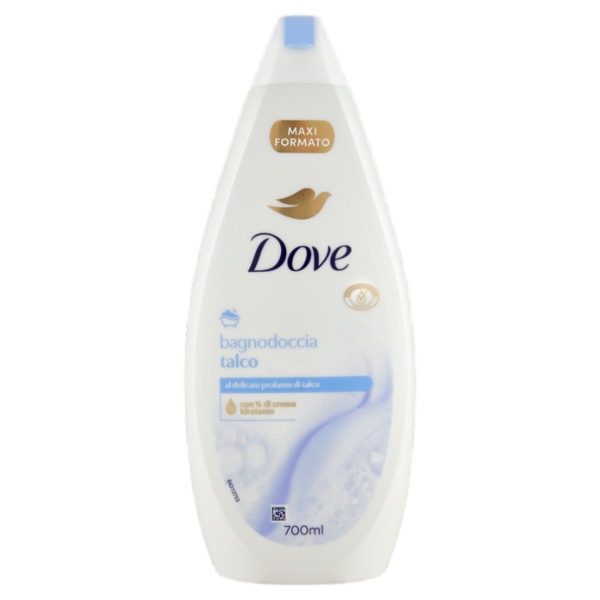 Dove bagnodoccia talco al delicato profumo di talco 700 ml