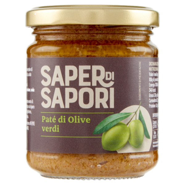 Selex Saper di Sapori Paté di Olive Verdi 180 g