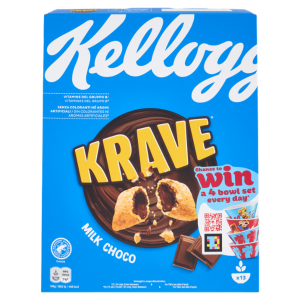 Kellogg's Krave Milk Choco 410 g