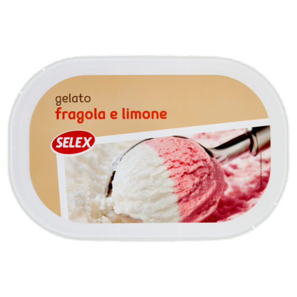 Selex Gelato Fragola e Limone 500 g