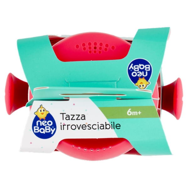 neo Baby Tazza irrovesciabile Rosa 6m+