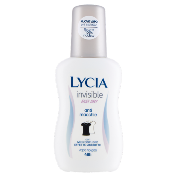 Lycia invisible Fast Dry vapo no gas 48h 75 ml