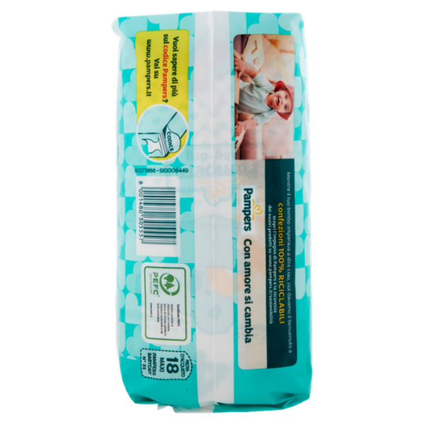 Pampers Baby-dry 4 Maxi 18 pz