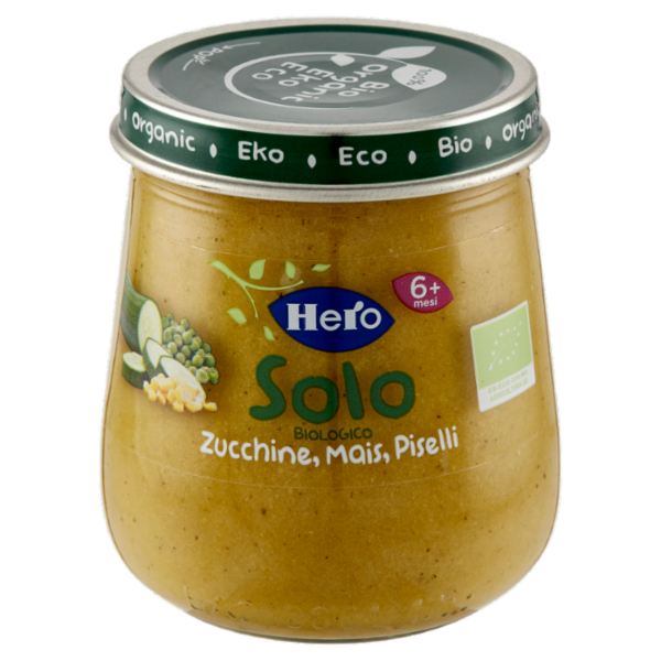 Hero Solo Zucchine, Mais, Piselli 120 g