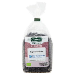 Cerreto i Legumi Fagioli Neri Bio 350 g