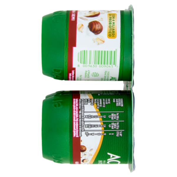 ACTIVIA Fibre Yogurt con Probiotico Bifidus, gusto Quinoa e Semi, 4x125g