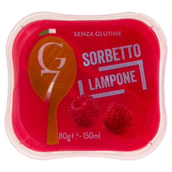 G7 Sorbetto Lampone 80 g