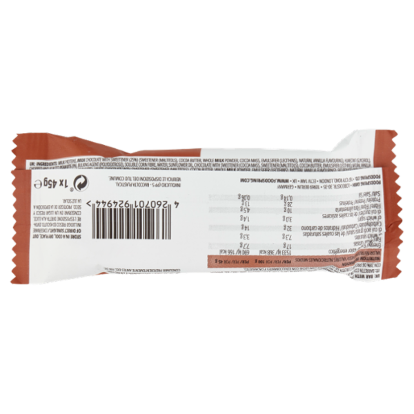 foodspring Protein Bar Extra Chocolate Crunchy Peanut 1 x 45 g