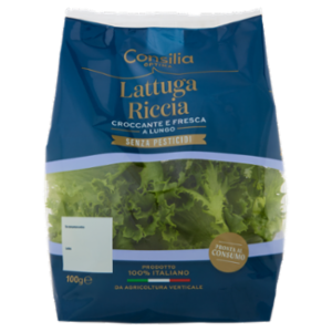 Consilia Optima Lattuga Riccia Lavata e Pronta Per Il Consumo 100 g