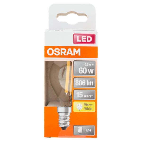 Osram Led Star Classic P 60 Warm White 6.5 W E14