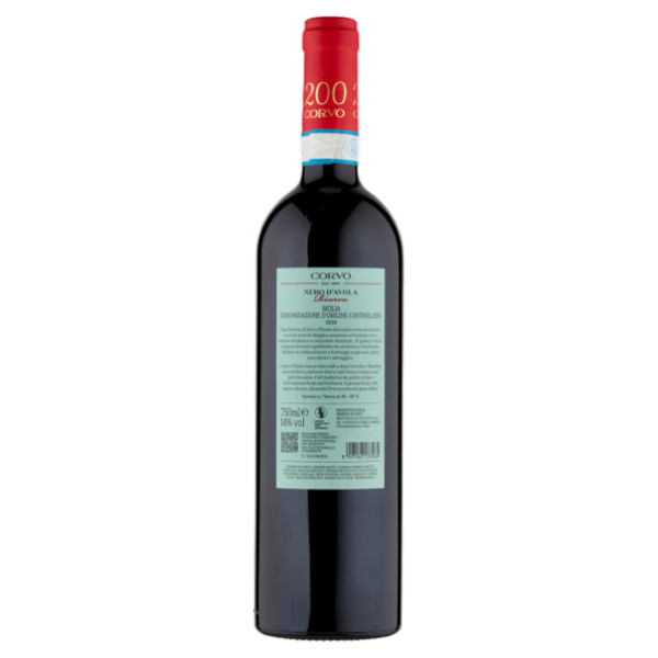 Corvo 200 Riserva Sicilia DOC Nero d'Avola 750 ml