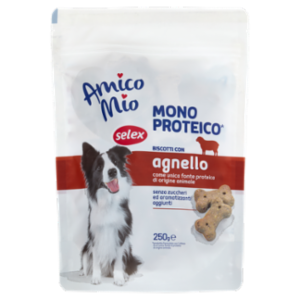 Selex Amico Mio Cane Biscotti Con Agnello Mono Proteico 250 g