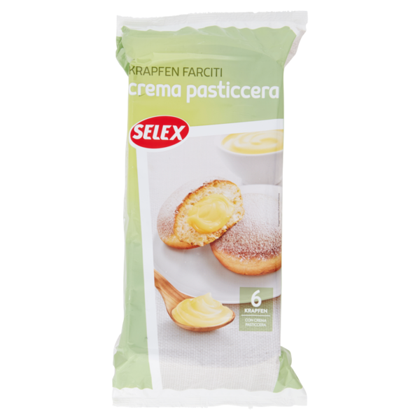 Selex Krapfen con Crema Pasticcera 6x42 g