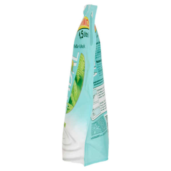 Vidal White Musk Sapone Liquido Idratante Muschio Bianco Ecoricarica 1,5 L