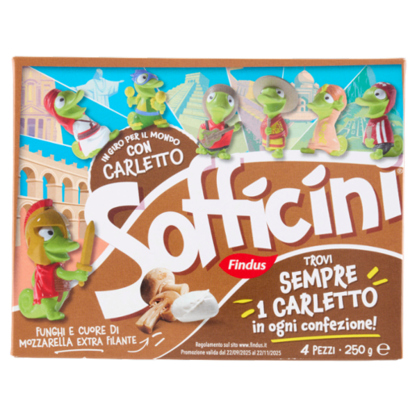 Sofficini Findus 4 Sofficini Funghi Più Mozzarella 250 g