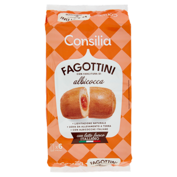 Consilia Fagottini all'Albicocca 6x50 g