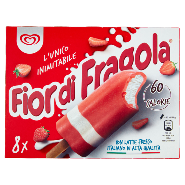 Algida Fior di Fragola 8 x 51 g