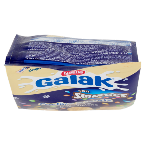 GALAK Festive Friends Personaggi di Cioccolato al Latte con Smarties Sacchetto 147g