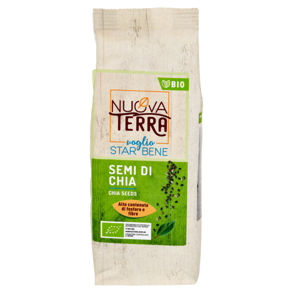 Nuova Terra voglio Star Bene Semi di Chia Bio 150 g
