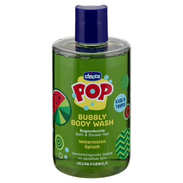 Chicco Pop Bubbly Body Wash Bagnodoccia Watermelon Splash 300 mL
