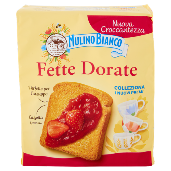 Mulino Bianco Fette Biscottate Dorate 315g