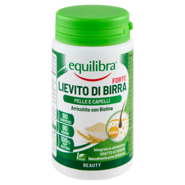 equilibra Lievito di Birra Forte Pelle e Capelli 90 Compresse 45 g