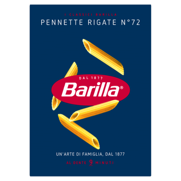 Barilla Pasta Pennette Rigate n.72 500g