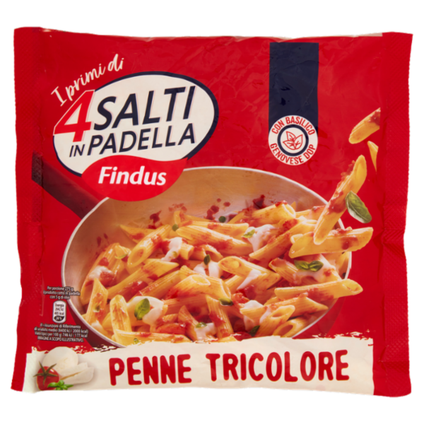 4 Salti in Padella Findus Penne Tricolore 550 g