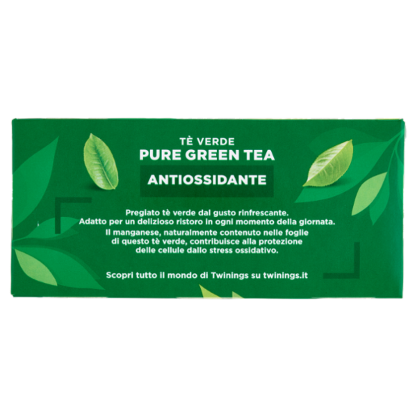 Twinings Pure Green Tea Tè Verde Antiossidante 25 filtri The 50 g