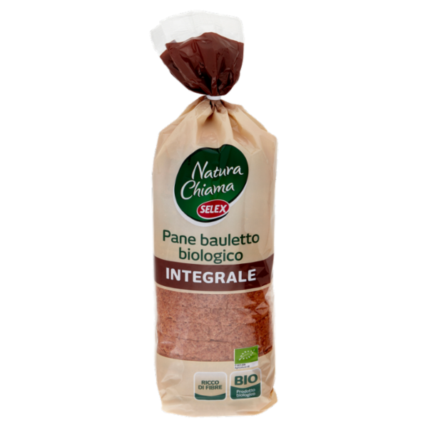 Selex Natura Chiama Pane Morbido Integrale Biologico a Fette 400 g