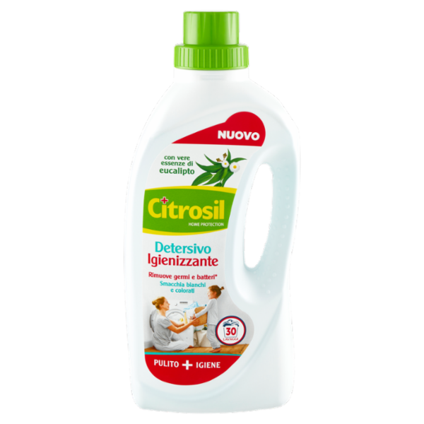 Citrosil Home Protection Detersivo Igienizzante Eucalipto 30 Lavaggi 1500 ml