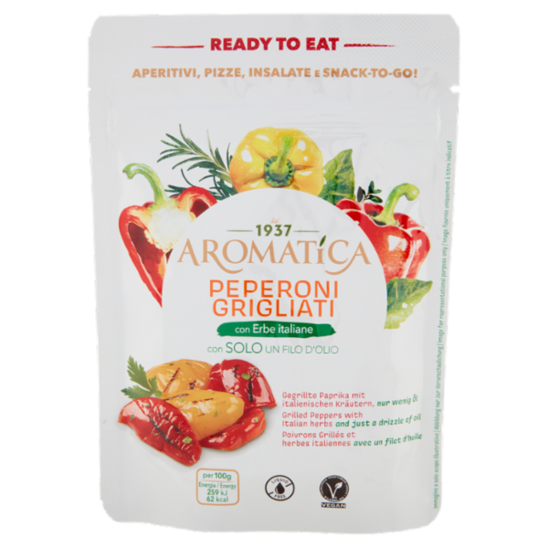 Aromatica Peperoni Grigliati con Erbe italiane 125 g